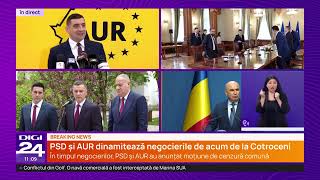 George Simion, despre alianța PSD-AUR: „Asigurăm orice guvernare care poate genera alegeri corecte”