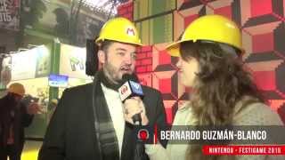 Bernardo Guzman Blanco vocero de Nintendo LA - Festigame Chile