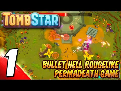 TOMBSTAR: First Look Gameplay Rougelike Permadeath Bullet Hell