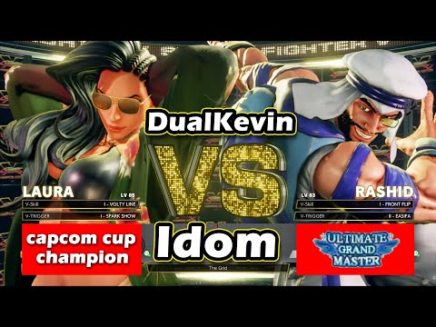 SFV ⚡ Idom (Laura) VS DualKevin (Rashid) Street Fighter V