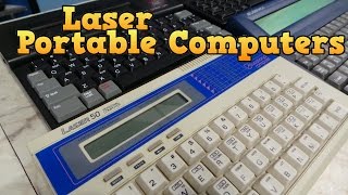 The Laser Portable Computers that ran BASIC.
The 8-Bit Guy 
The 8-Bit Guy