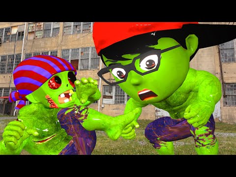 NickHulk vs Giant Zombie Kidnappers - Protect Tani - Scary Teacher 3D NickSuper Rescue Tani Game
