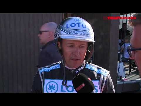 Robert Bergh om Tesio efter Harper Hanovers lopp 2018