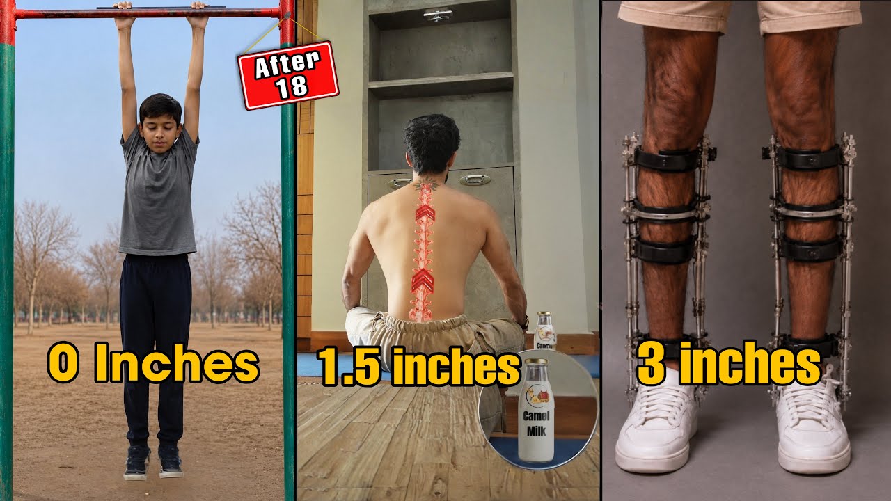 Heightmaxxing after 18🇮🇳 *No Clickbate* Grow taller| Increase Height naturally| Height exercise 2026