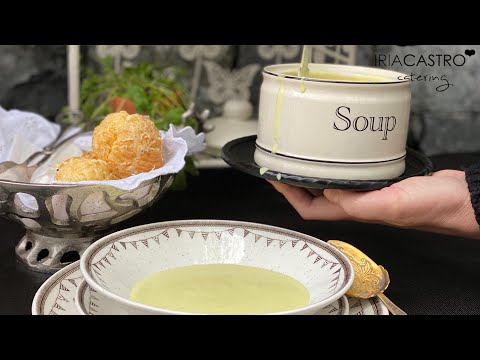 Receta de crema de coliflor con un pan muy especial - Iria Castro