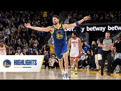 Klay Thompson Drops 42 Points & 12 Threes vs HOU | FEB. 24, 2023
