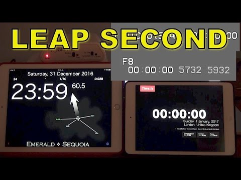 Leap Second 2016