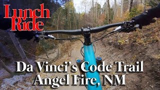 Riding Da Vinci's Code MTB Trail with Travis Cedoz- Angel Fire Mountain Bike Park (Devinci)
