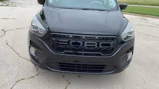 2017 Ford Escape with LED Raptor Grille; Part 2