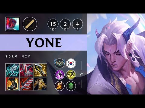 Yone Mid vs Hwei - KR Challenger Patch 25.21