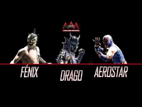 AAA Worldwide desde Ecatepec  Fénix vs Drago vs Aerostar