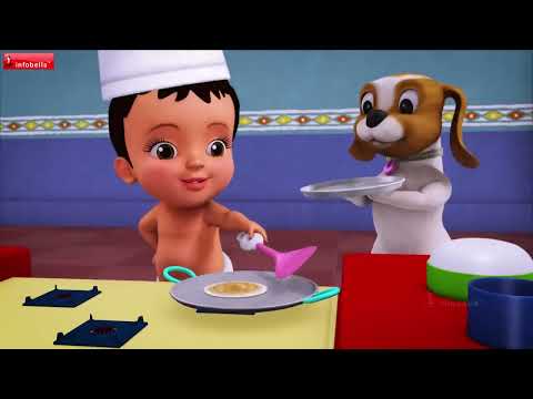 Oota Ready - Playing with Kitchen Set Toys | Kannada Rhymes for Children | Infobells