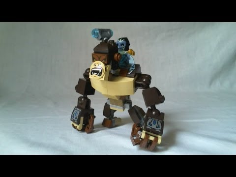 Vidéo LEGO Chima 70125 : Le gorille légendaire