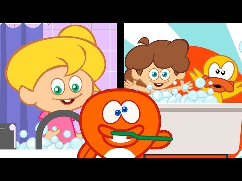 Sevimli Dostlar ile Eğitici Çizgi Film Bebek Şarkıları Çocuk Şarkıları 2017 - Adisebaba TV