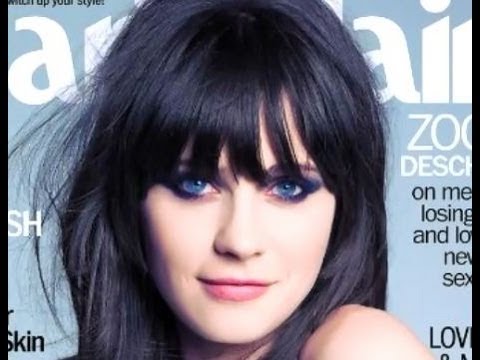 Zooey Deschanel DITCHES the Girly Glam for Marie Claire!