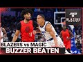 Trail Blazers Wild Comeback Ends With A Loss At The Buzzer Shaedon Sharpe Finally Arrives