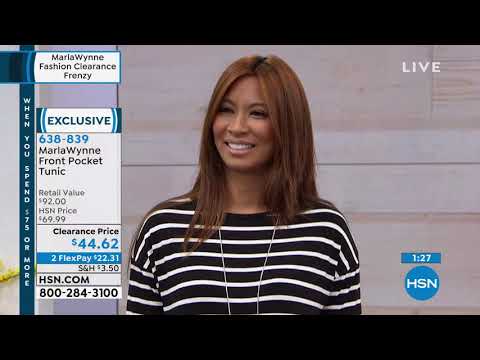 MarlaWynne Front Pocket Tunic