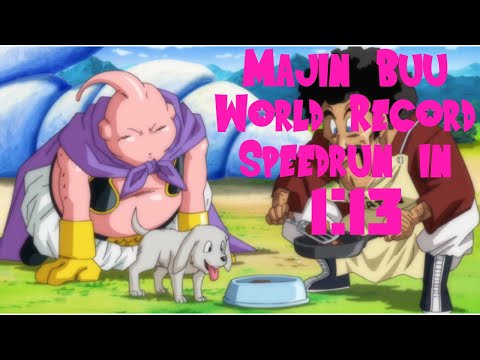 Majin Buu Combo Challenge Speedrun in 1:13 (DBFZ) *World Record*