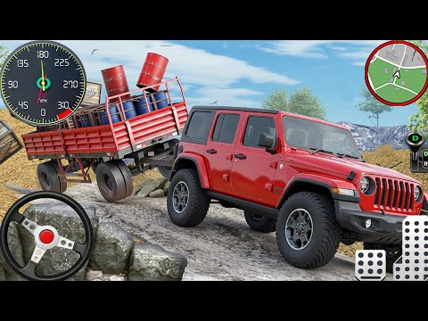 4x4 Offroad Jeep Driving Simulator 3D - Drive SUV 4x4 Jeep Offroad Game - Android Gameplay 