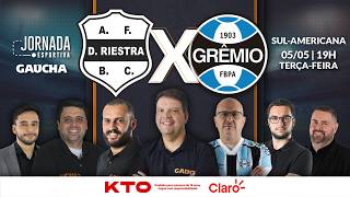 DEPORTIVO RIESTRA 0x3 GRÊMIO | SUL-AMERICANA | JORNADA DIGITAL | 05/05/2026