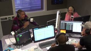 Rickie's exclusive Kanye West audio! - Kiss FM (UK)