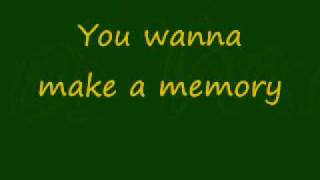 make a memory- bon jovi w/ lyrics