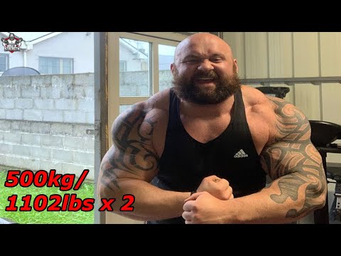 𝙎𝙏𝙍𝙀𝙉𝙂𝙏𝙃 𝙈𝙊𝙉𝙎𝙏𝙀𝙍 - Mikhail Shivlyakov 500kg x 2 Block Deadlift !!