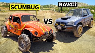 SCUMBUG vs Papadakis Racing’s RAV4 // THIS vs THAT Off-Road