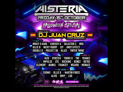 DJs NRG & Selector C - Histeria Halloween Special 2021 Live @ Digital Newcastle