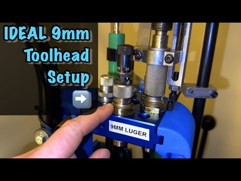Setting up a Dillon 5-Station 9mm Toolhead in 2026-IDEAL Configuration At Last