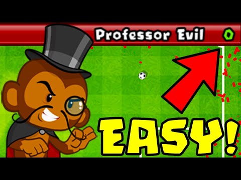 Easily Beat the NEW Professor Evil Challenge... (Bloons TD Battles)