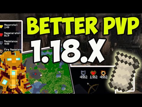 BETTER PvP MOD 1.18.2 minecraft - how to download install Better PvP 1.18.2 (with Fabric)