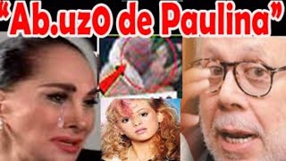 Paulina Rubio se desmaya al revelar &quot;Luis de llano abv.z0 de mi a los 5 años en su cumpleaños&quot;