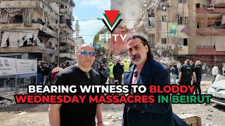 Video: Israeli bombs bring destruction to residents of Beirut, Lebanon | Free Palestine TV | Dimitri Lascaris