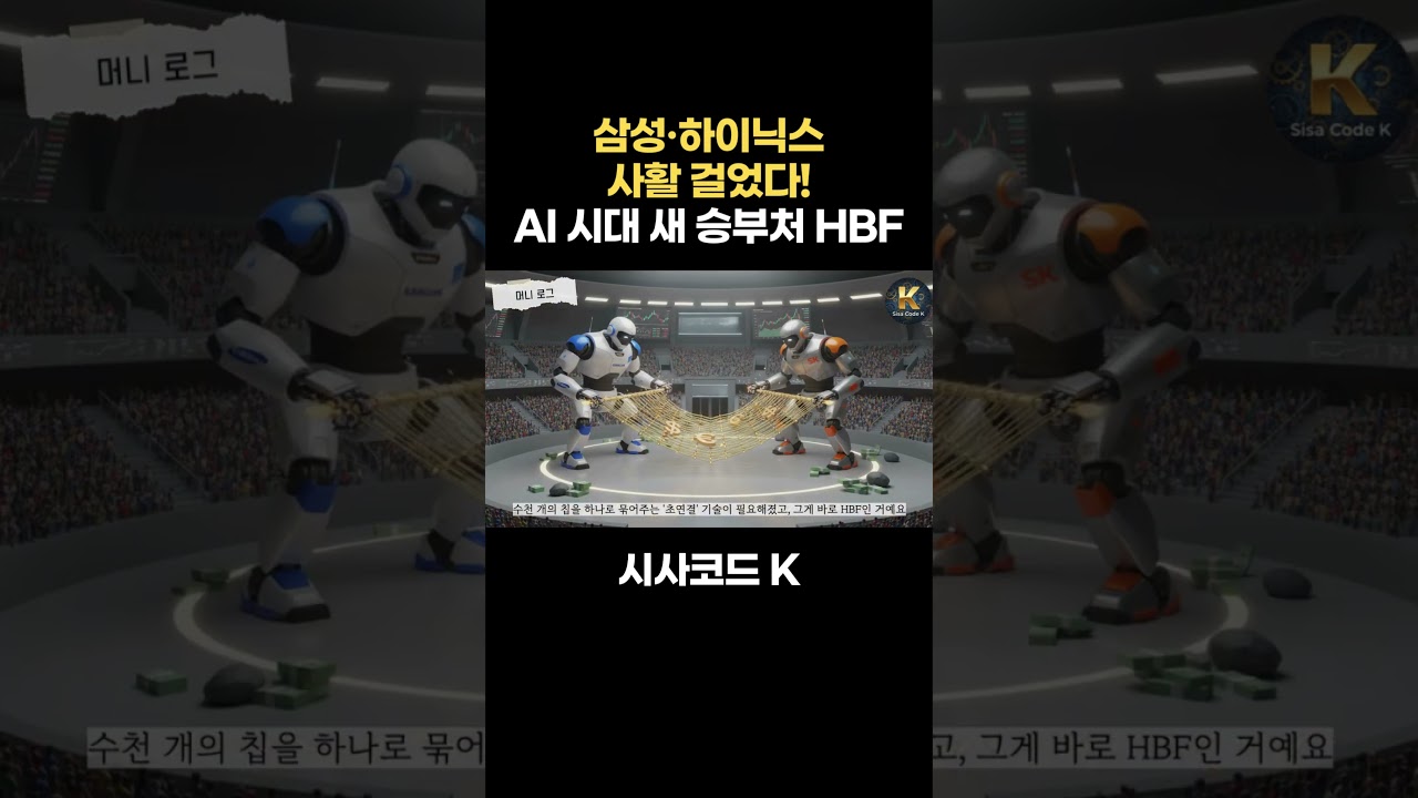 삼성·하이닉스 사활 걸었다! AI 시대의 새로운 승부처 HBF