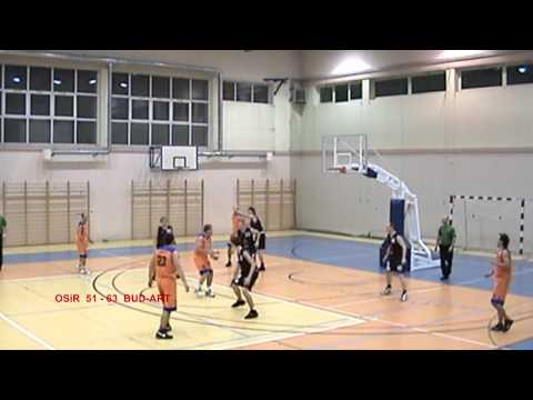 OZKosz Częstochowa Liga Okręgowa 2011/2012 OSiR Kłobuck - BUD-ART Częstochowa  4 kwarta