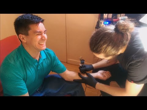 CHUDAT GETS A TATTOO!