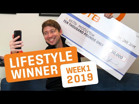 Win Your Dream CarBOTB Lifestyle Competition! Keith Middleton - £10,000 Cash - Week 1 2019