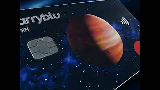 Discover the Starryblu Saturn card and make every transaction seamless✨