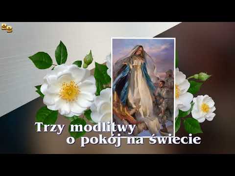 Trzy modlitwy o pokój na świecie