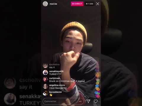 181224 Kim Minjae 김민재 (Real.be) Instagram Live