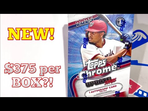 NEW RELEASE!  2025 TOPPS CHROME UPDATE HOBBY!