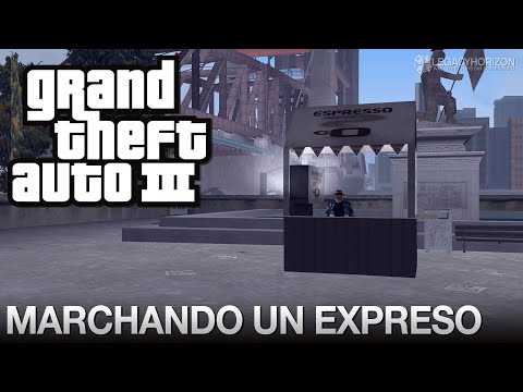GTA 3 - Misión #46 - Marchando un expreso / Café para llevar (1080p 60fps)