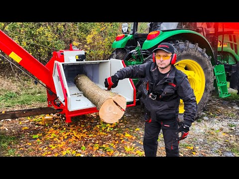 ✅ FREE 14m³ of FIREWOOD per hour with High-Powered Wood Chipper