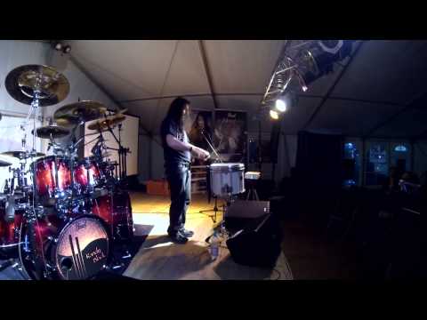 Randy Black performing T.C.F.S. by Drum Corpse;-)