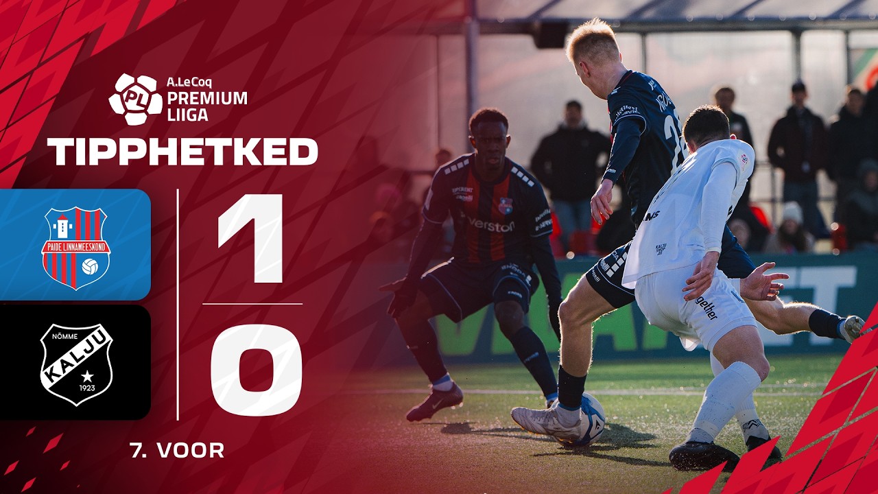 Paide Linnameeskond vs Nõmme Kalju Highlights