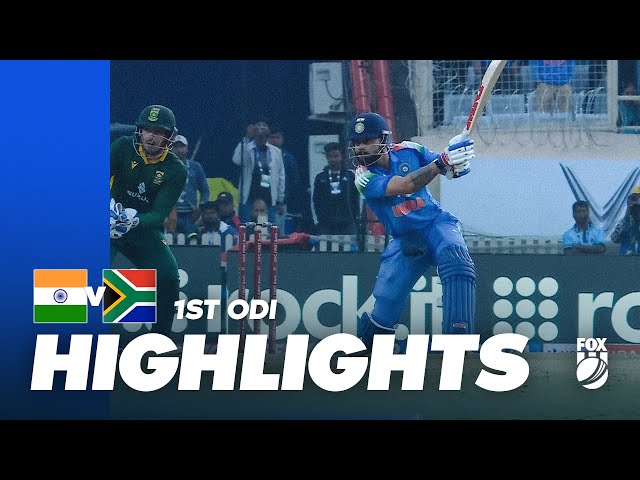 The King returns… but will it be enough? India v South Africa 1st ODI Highlights I Fox Cricket
