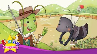 The Grasshopper and the Ant - Let's go fishing. swimming. (suggestion) - English Aesop´s Fables