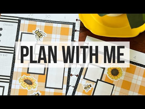Plan With Me - Classic Vertical Happy Planner Spread Inspired by One of my Patrons! May 2024