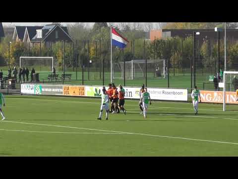 17 nov 2018 VV De Meern JO16-1 - Spijkenisse JO16-1 2-0 Doelpunt Yoran (1-0)